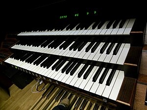 Мануалы органа — клавиатуры для игры руками