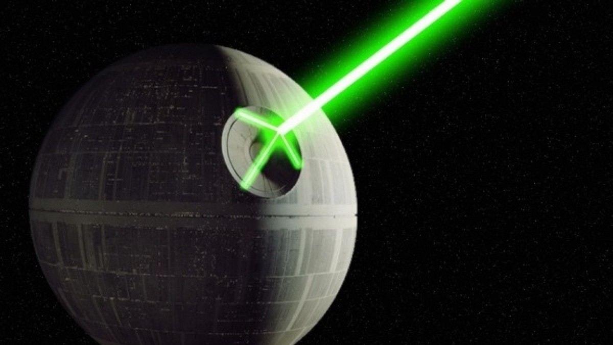 "Звезда смерти" из вселенной звездных воин