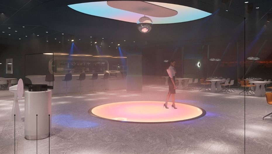    Примерно так, возможно, будет выглядеть новое "суперкараоке" в ресторане "СКА Арена" после завершения всех работ Автор фото: etpgpb.ru