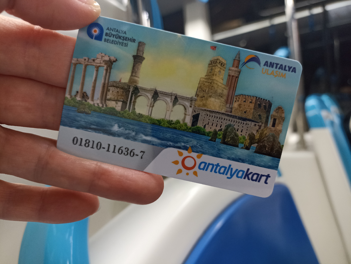 Транспортная карта Анталии. В каждом городе - своя карта