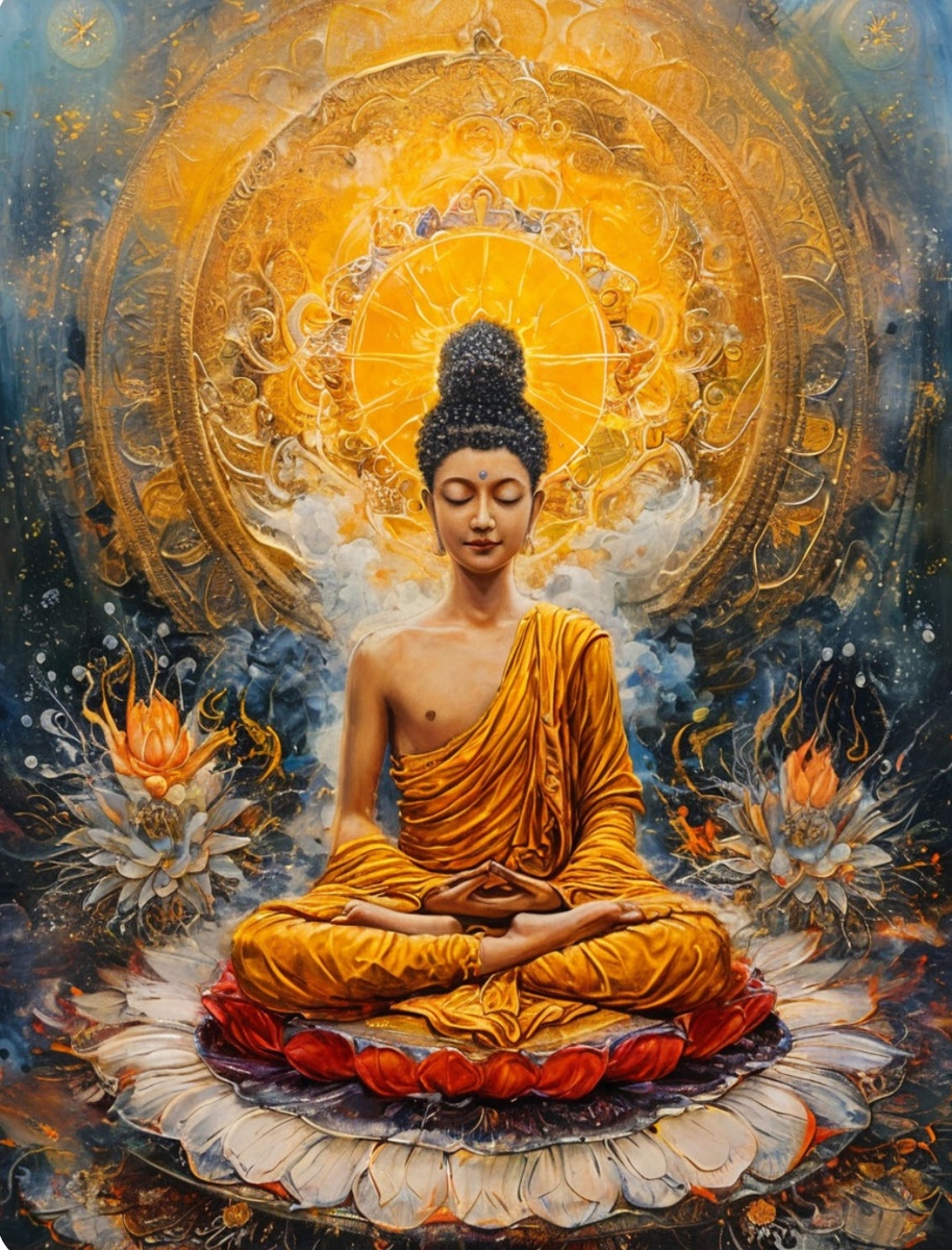 Сфокусируйте внимание на дыхании и отпускайте мысли.