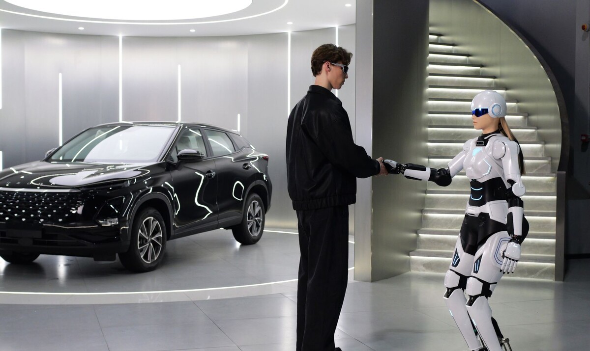 Роботы Omoda&Jaecoo вместе с AIMOGA