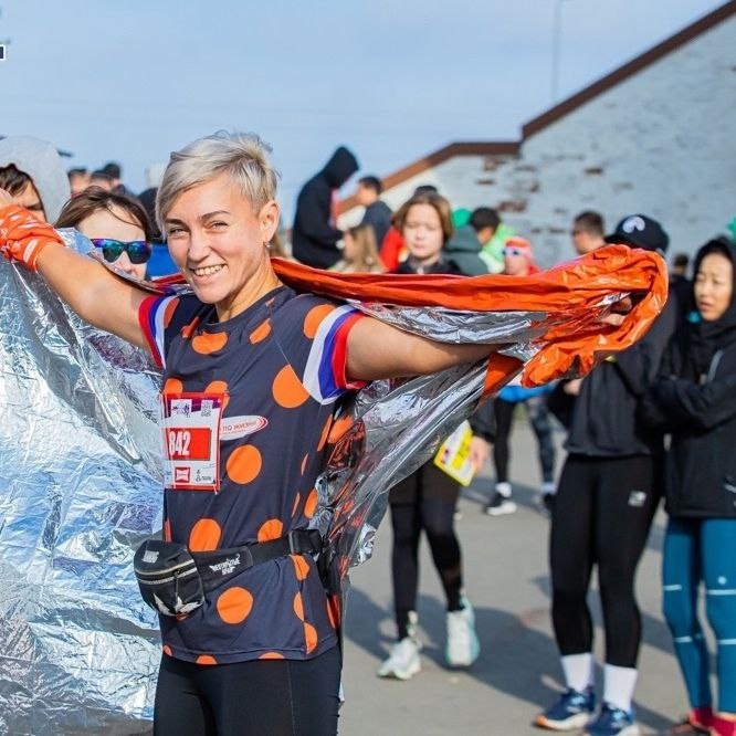 Вице-чемпионка города по марафону 2024.