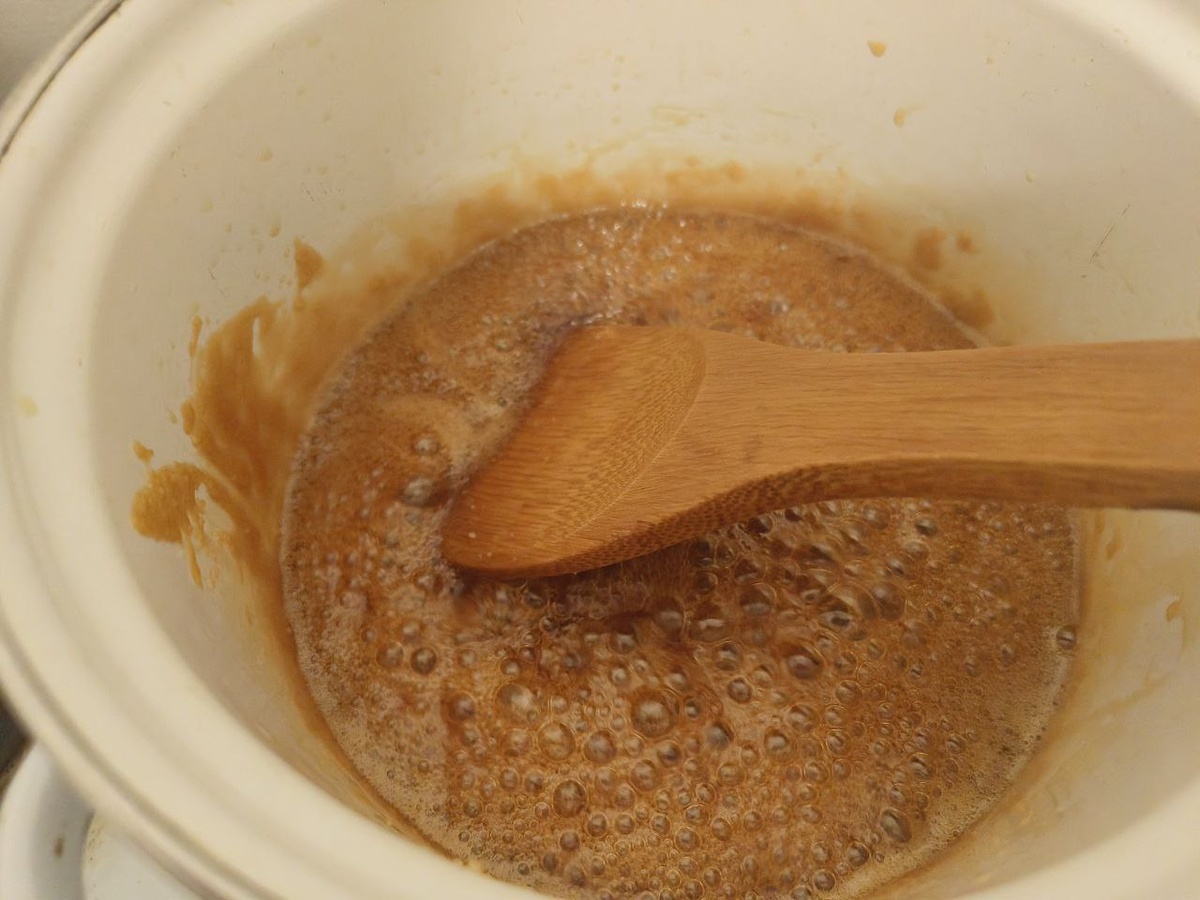 Влили кипяток