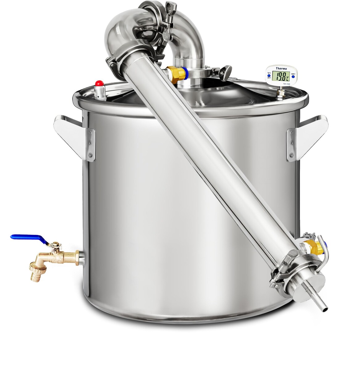 Аппарат с режиме потстилл (первая перегонка).