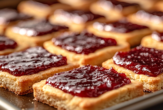    Печенье с вареньем