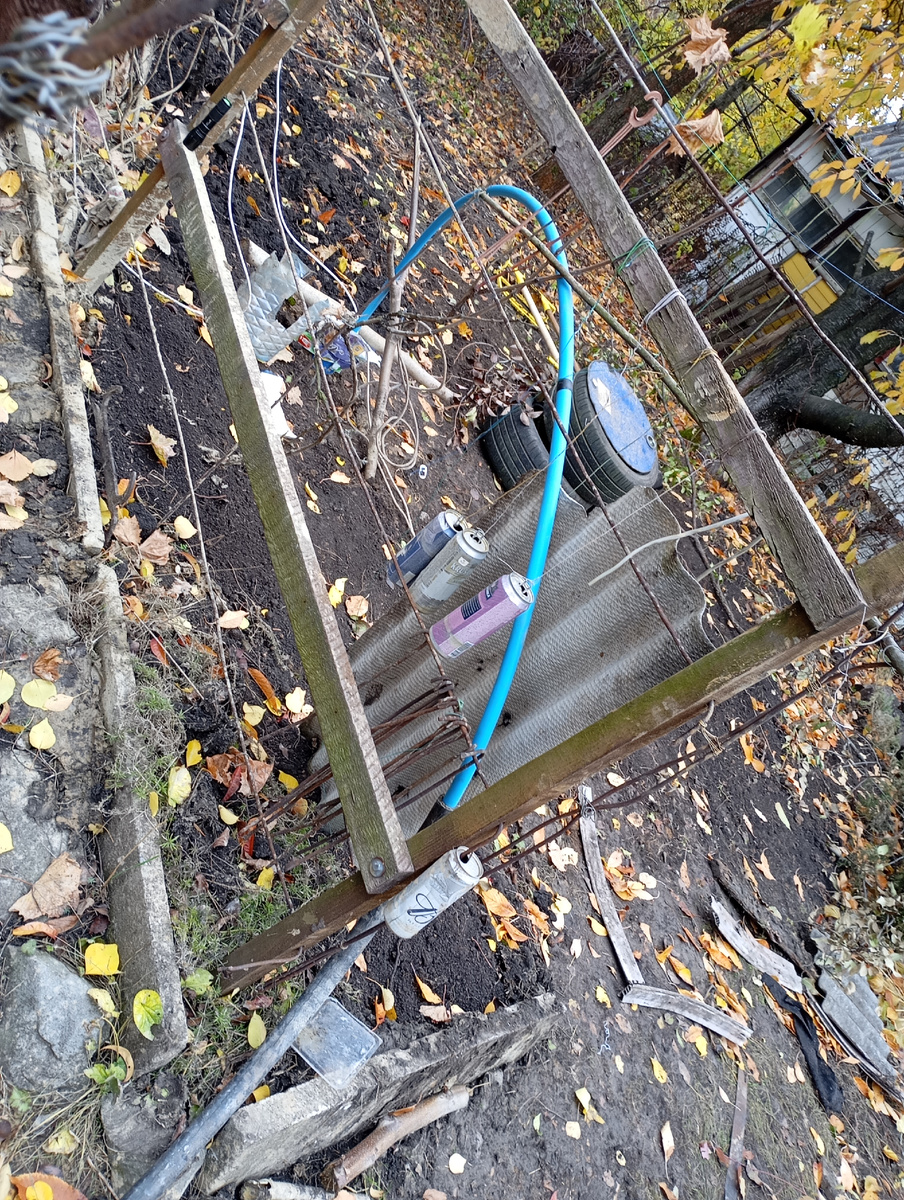 Временное подключение для вымывания грязной воды