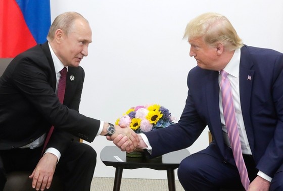    Президент РФ Владимир Путин, Дональд Трамп