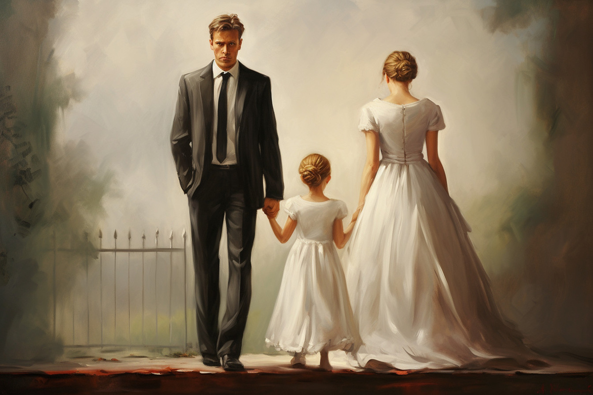 Отец, который мог бы быть рядом, оказывается недоступным.