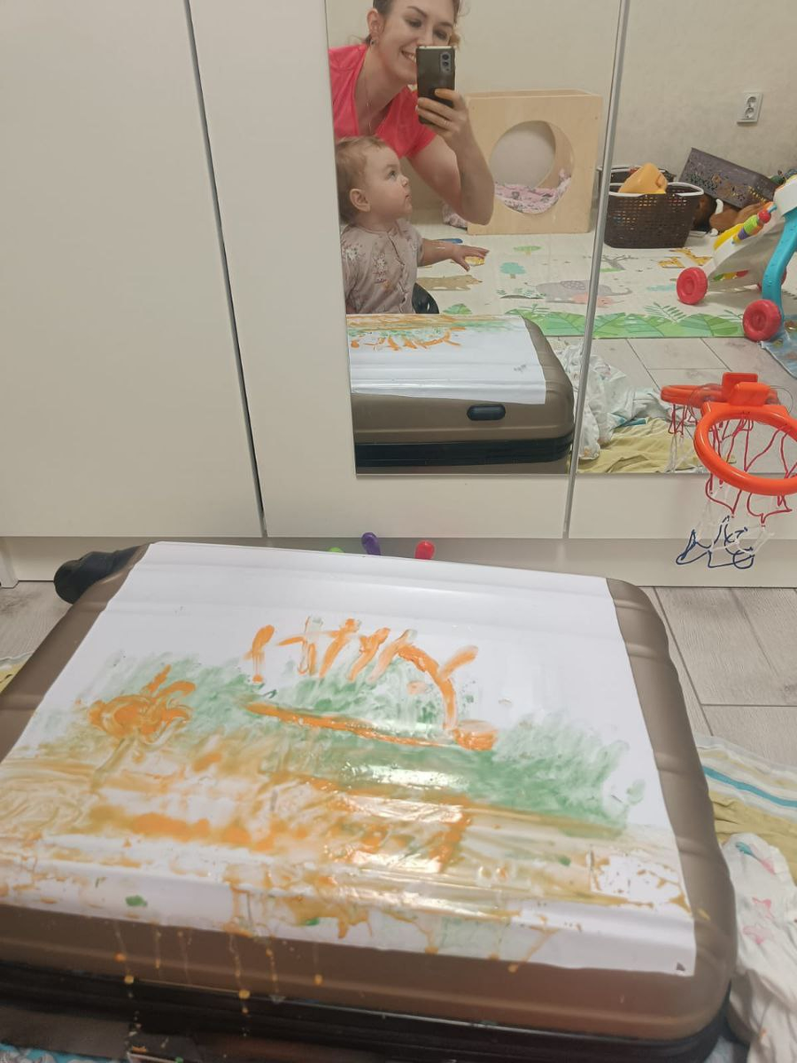 Вот и пригодился старый чемодан)