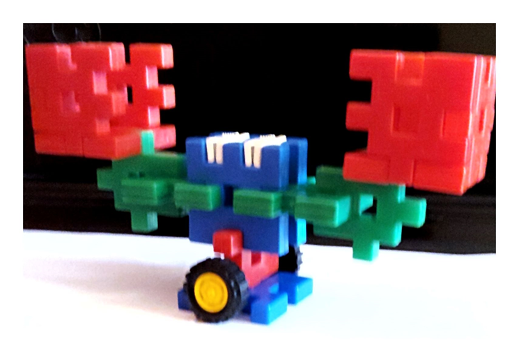 рычажные весы (собрал из деталей игротеки Тринтум)