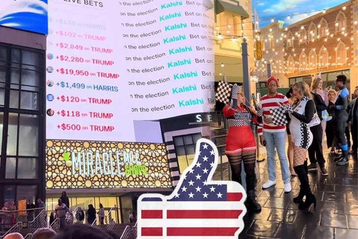    Лас-Вегас 5 ноября. Фото предоставлены Артемом Солодовым. Коллаж VN.ru