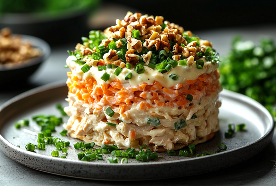    Салат «Медвежья шубка»