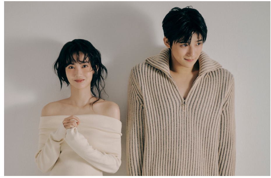 Снимок с экрана монитора. Фотосессия для журнала Singles Korea.