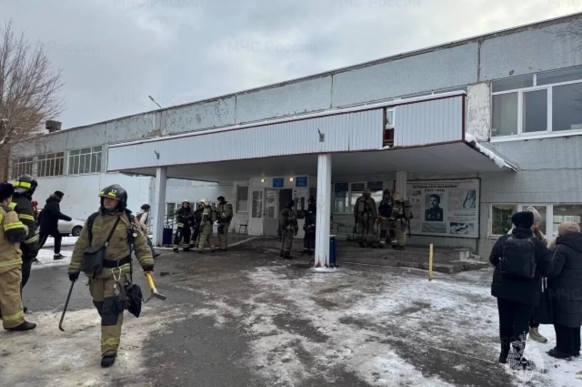    Произошёл пожар в корпусе Самарского университета на ул. Потапова, 64