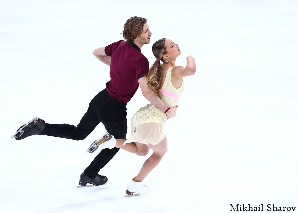 Ирина Хавронина и Дэвид Нарижный. Фото Михаила Шарова