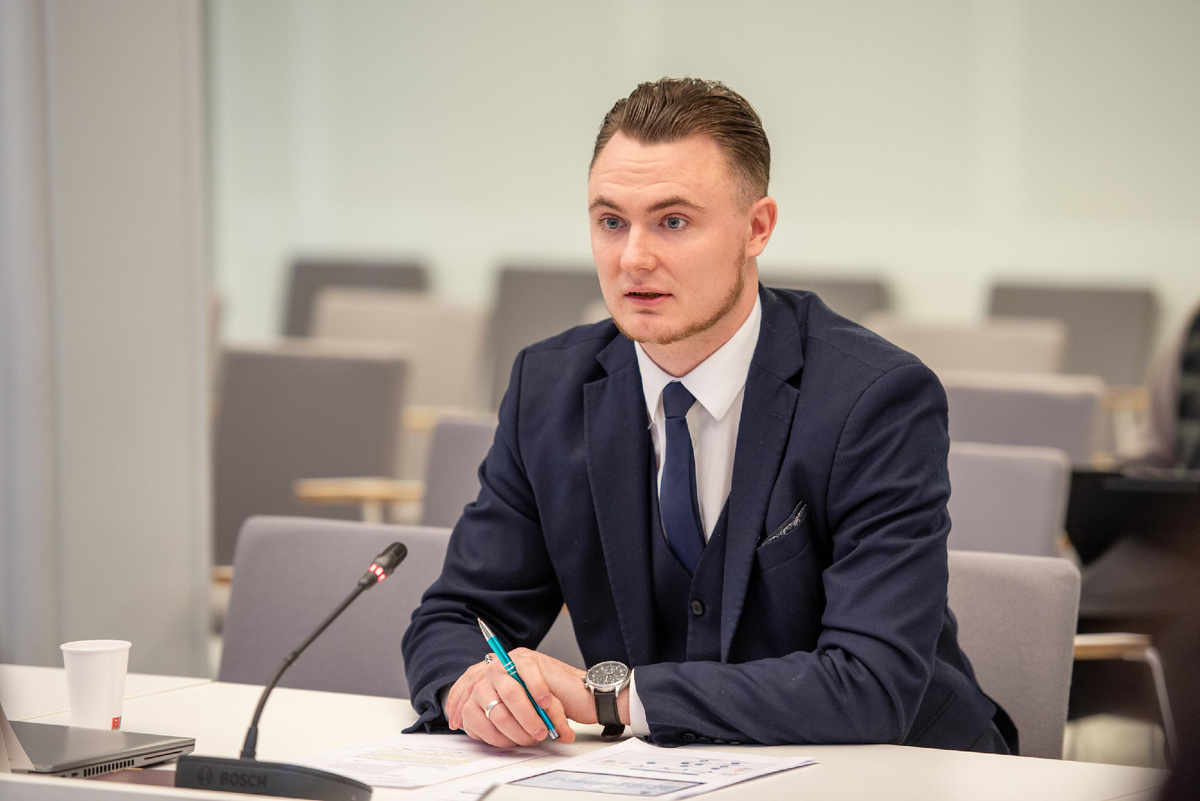 Депутат Сейма Латвии Артурс Бутанс © CC BY-SA 2.0 / Saeima / Ieva Ābele