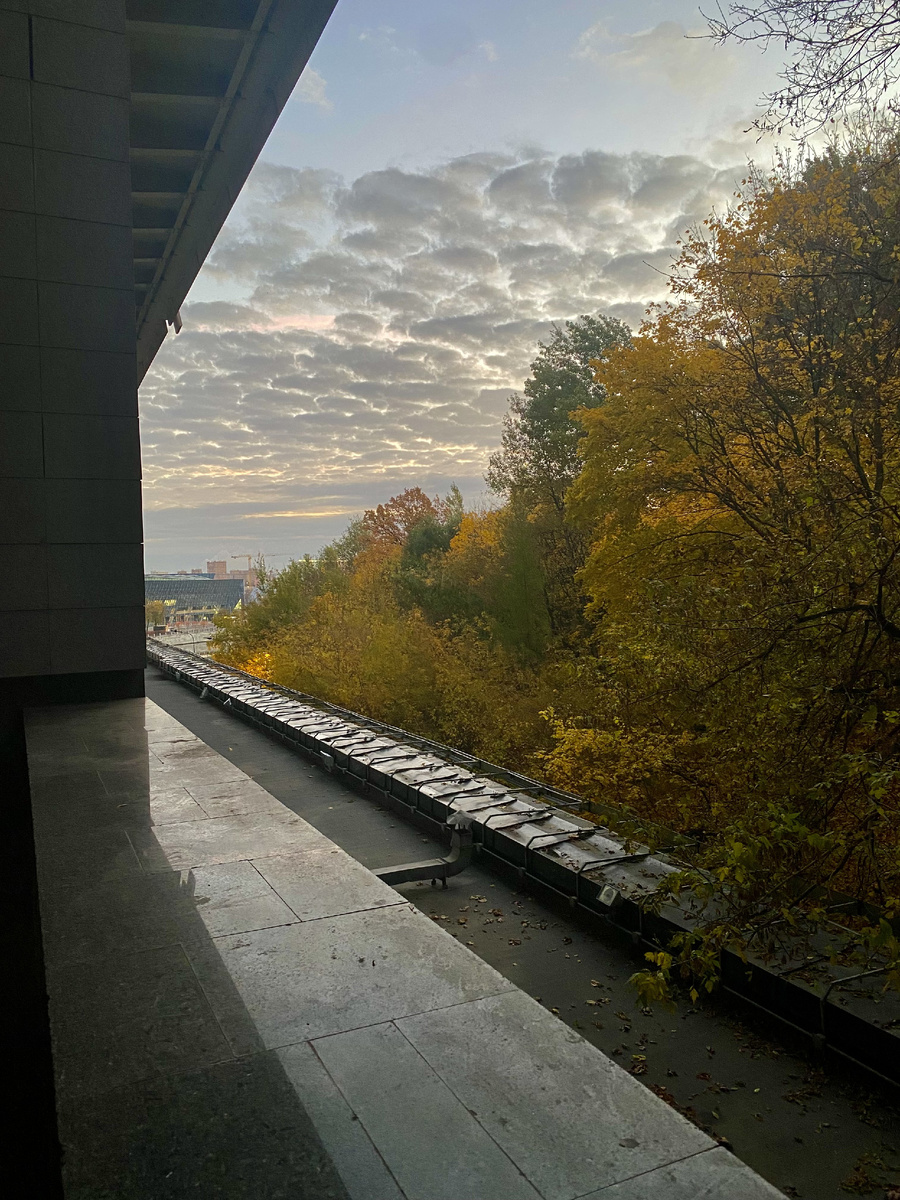 Красота, встречаем рассвет. 