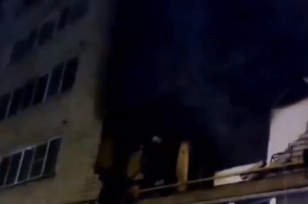    МЧС показало кадры из Нововоронежа, где произошел взрыв газа в жилом доме