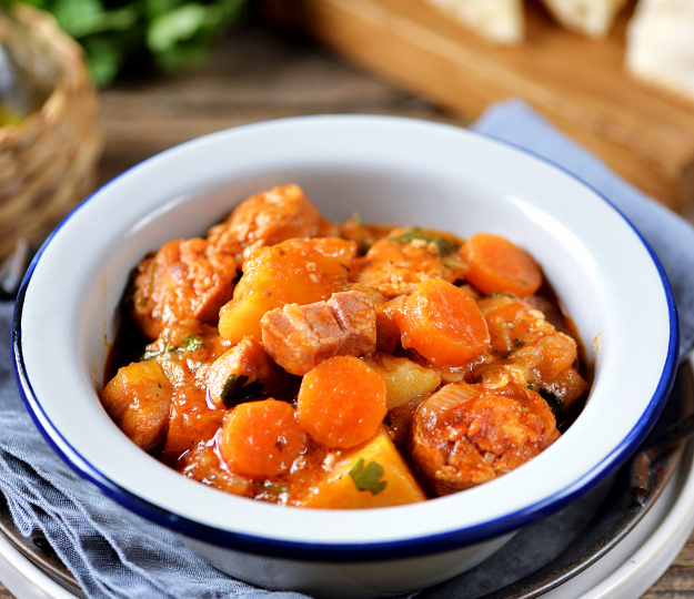 Французское рагу🍲 из простых продуктов: очень вкусный и сытный ужин гарантирован!