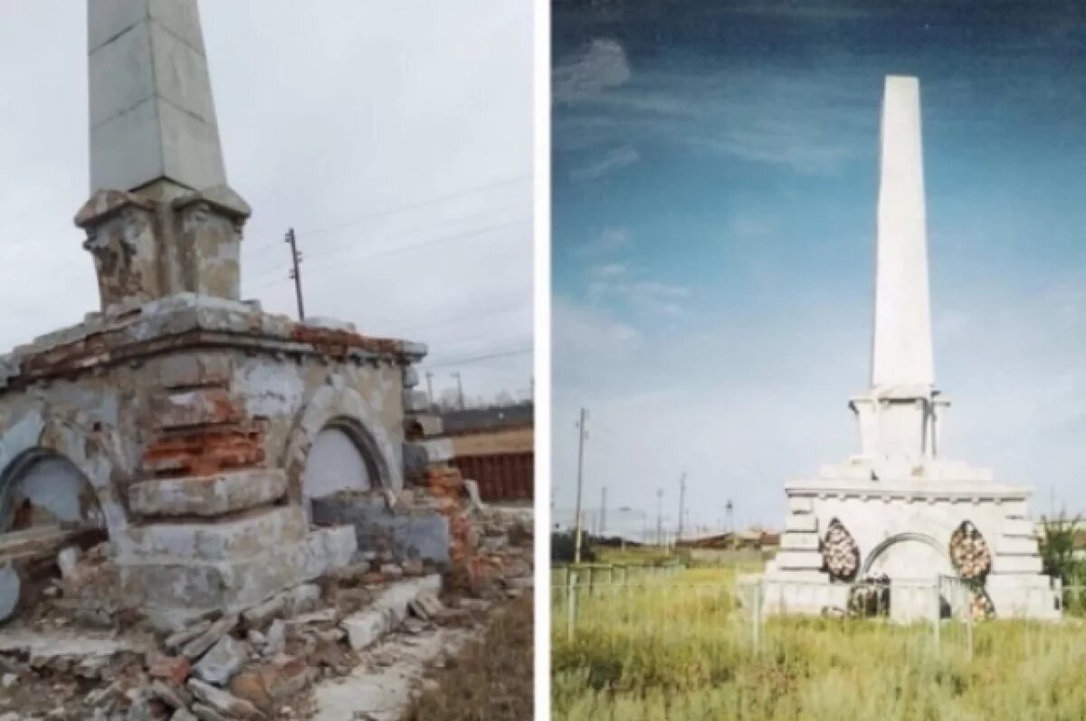    В Новосибирской области люди обеспокоены состоянием памятника героям войны