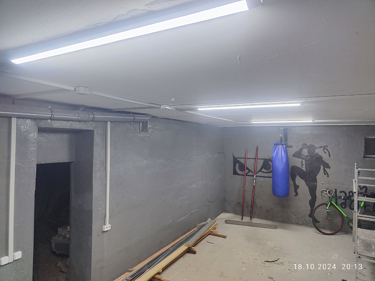 Мой подвал -спортзал