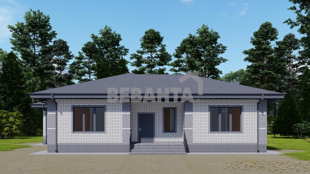 Рендер дома «Слива»