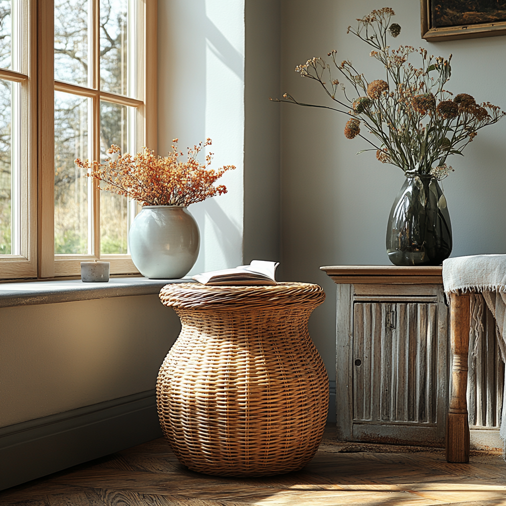 Прикроватная тумба — привычный элемент интерьера, но иногда хочется добавить спальне оригинальности и попробовать нечто новое.-5