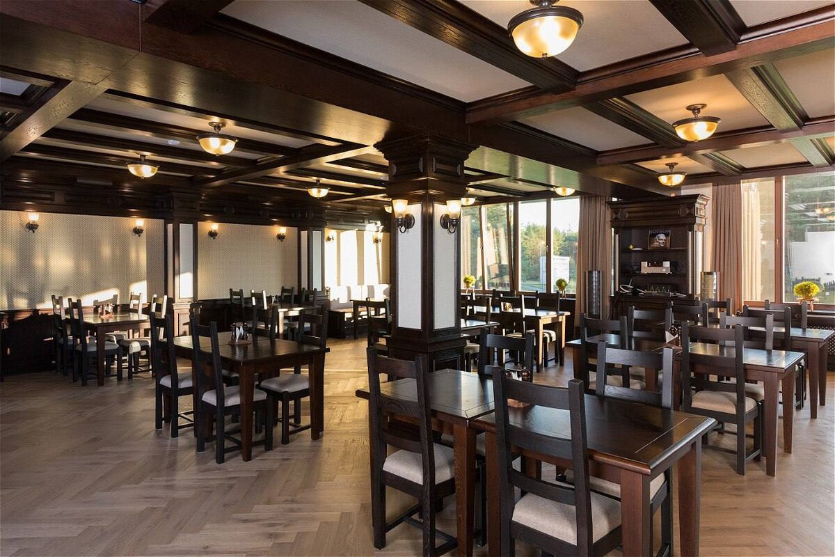 Ресторан A la carte. Английская елка, Coswick Дуб Пастель