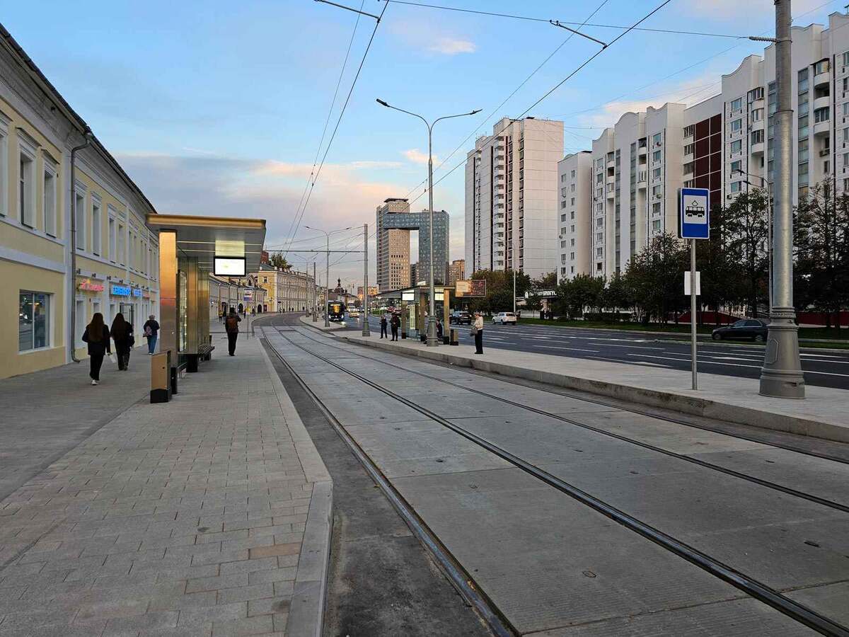 Москва. ЦАО. Улица Сергия Радонежского