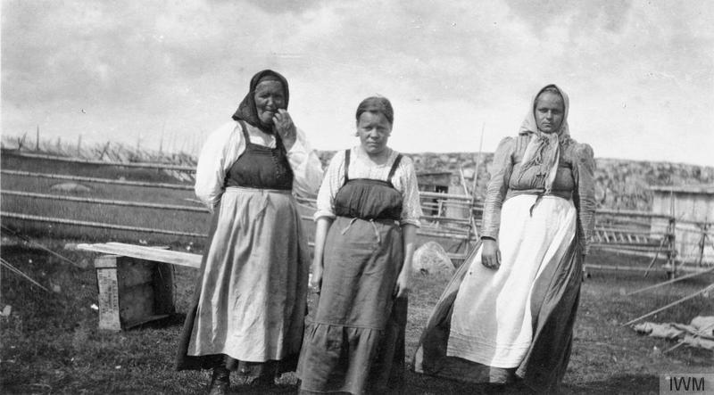 Жительницы Кемского уезда. 1919 г. 