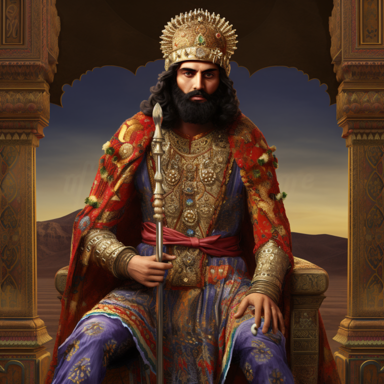  Персидский шахиншах Хосров II