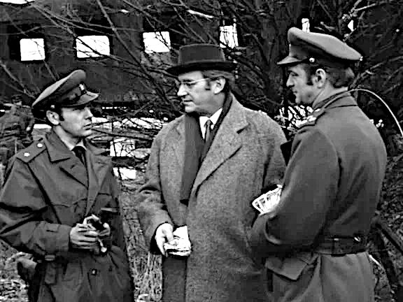 Кадр из фильма «Пропавшие банкноты» (1970 год, киностудия «Баррандов»)