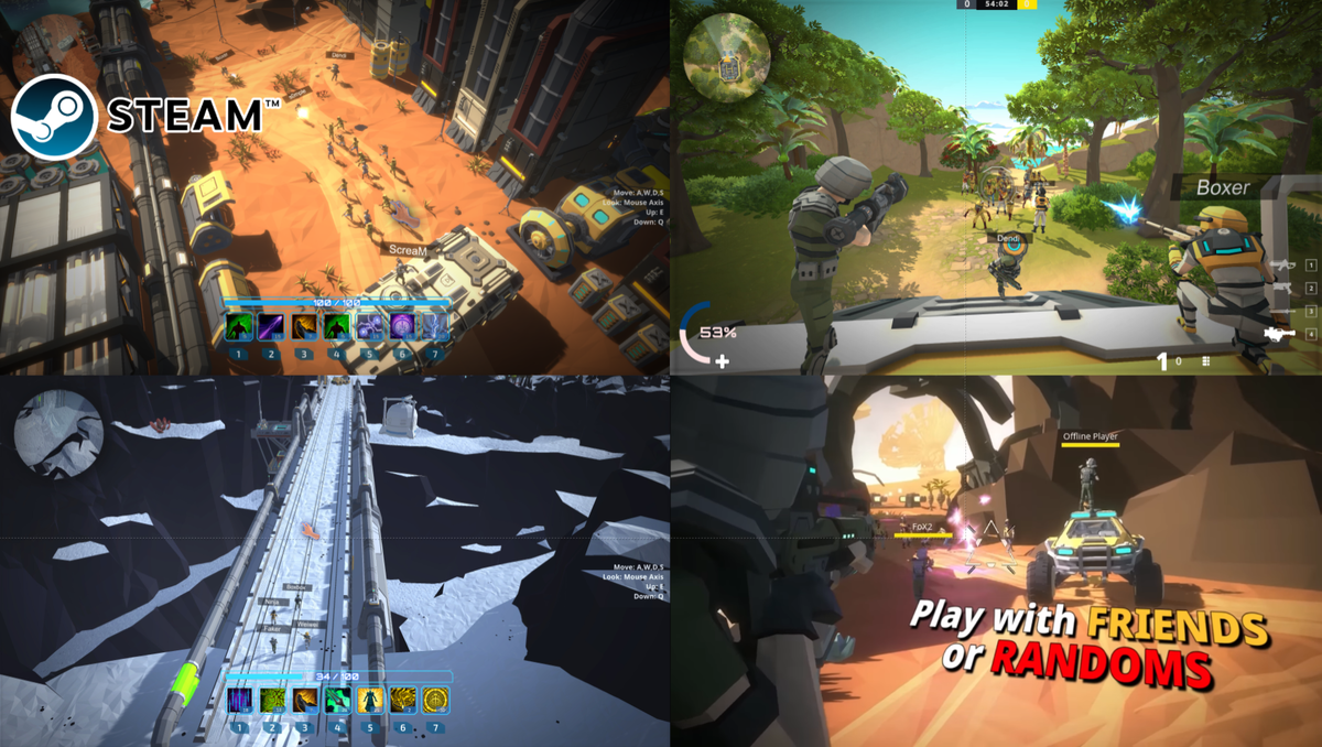 Геймплей Marine VS God