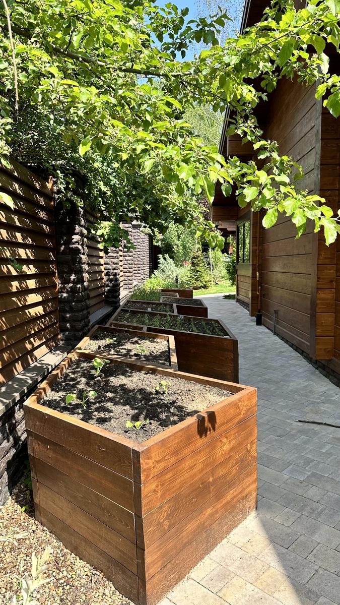 Огород по чертежам ландшафтного дизайнера