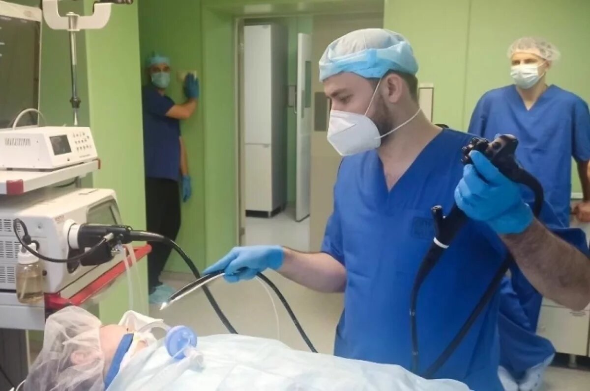    Кубанские хирурги провели две операции по предотвращению рака желудка