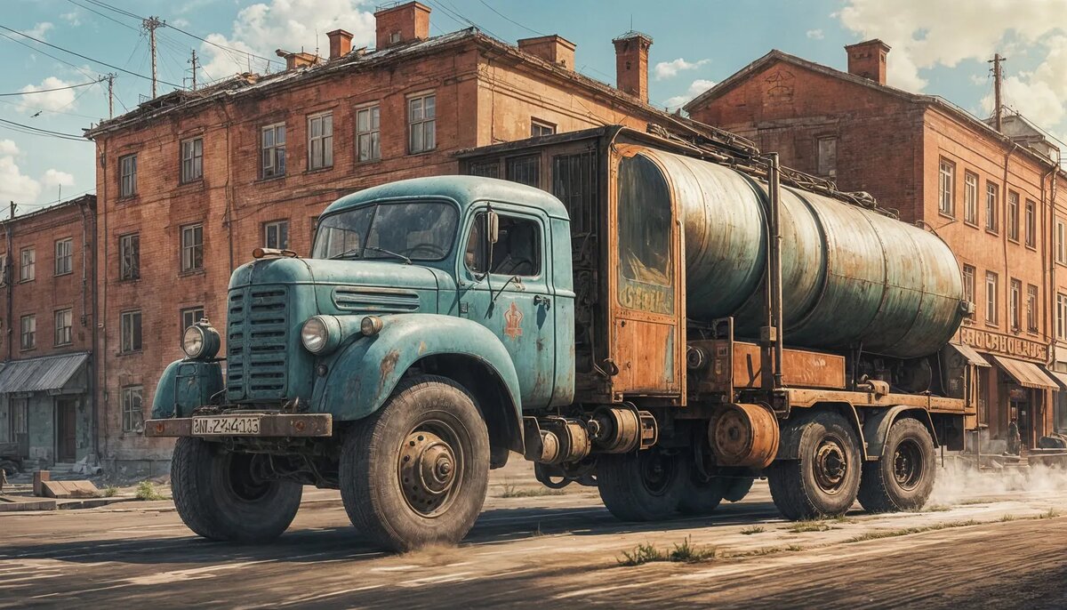 гровик бензовоз