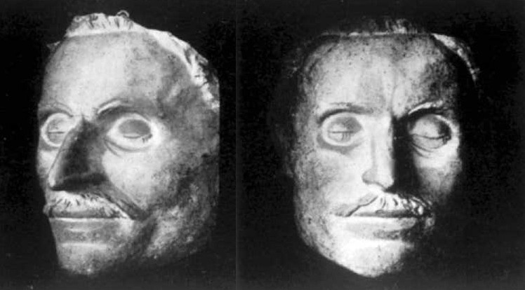 Фото: wikipedia.org. Посмертная маска Н.В. Гоголя