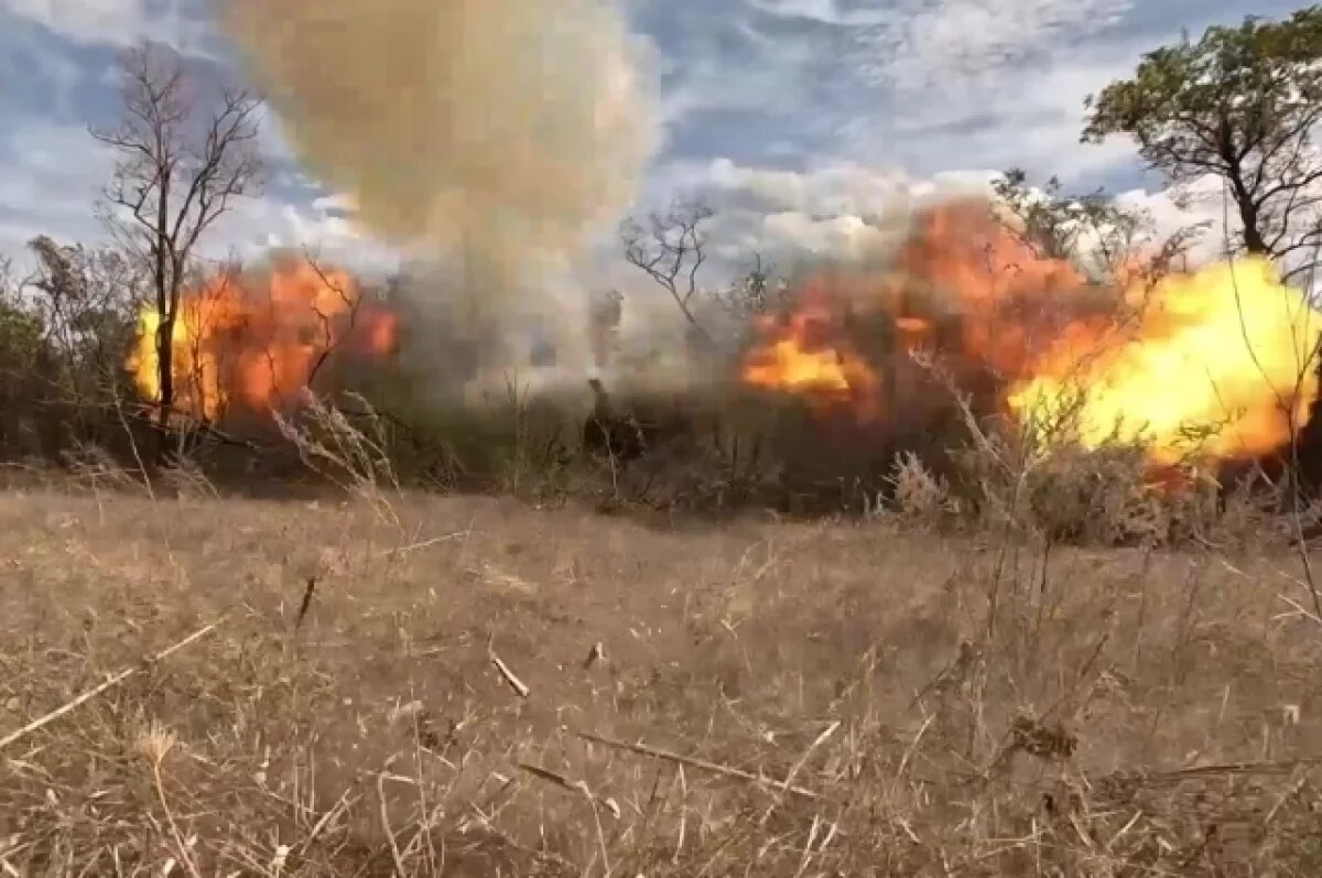    Отряд ВСУ поймали в ловушку и забросали ФАБами.