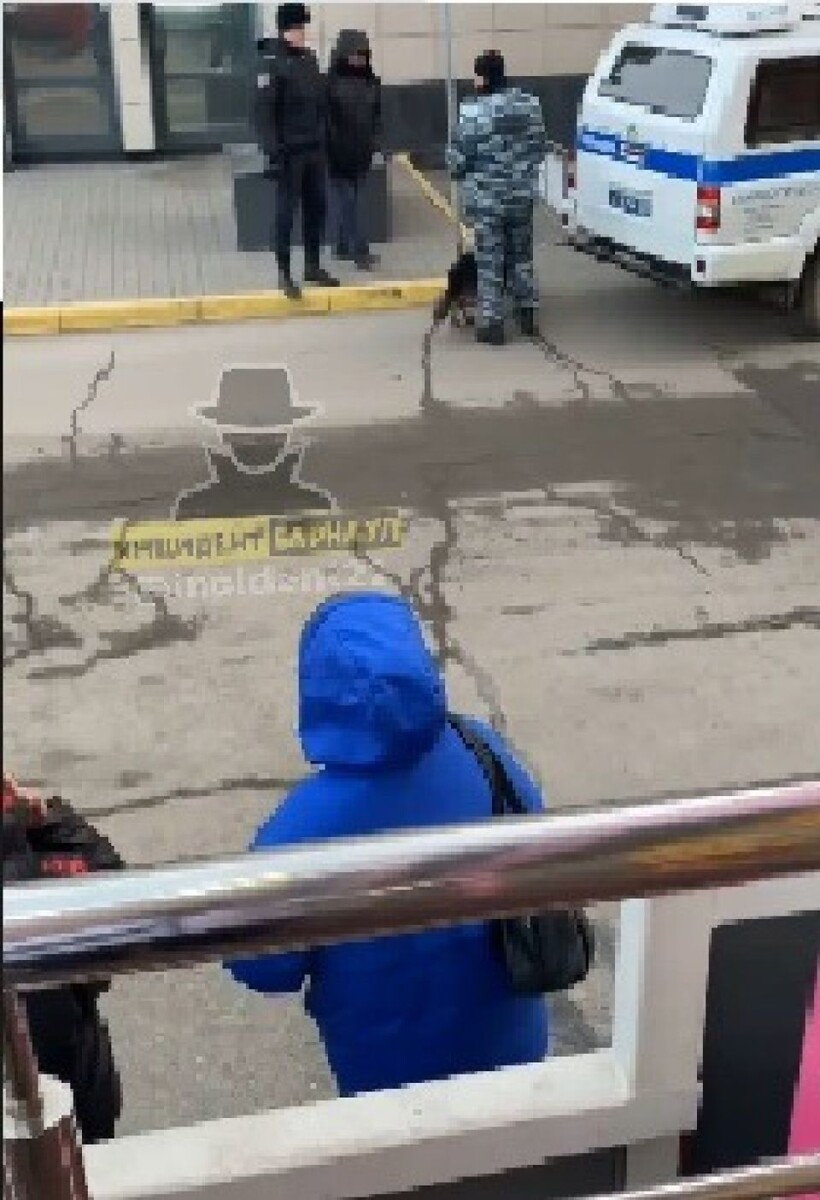    Эвакуация. Источник: Telegram-канал "Инцидент Барнаул"