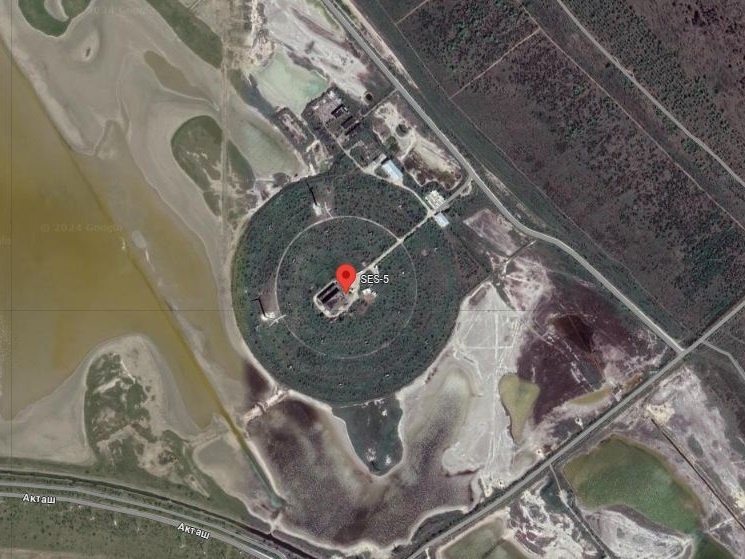 © google.com/maps (Территория, на которой располагалась СЭС-5)