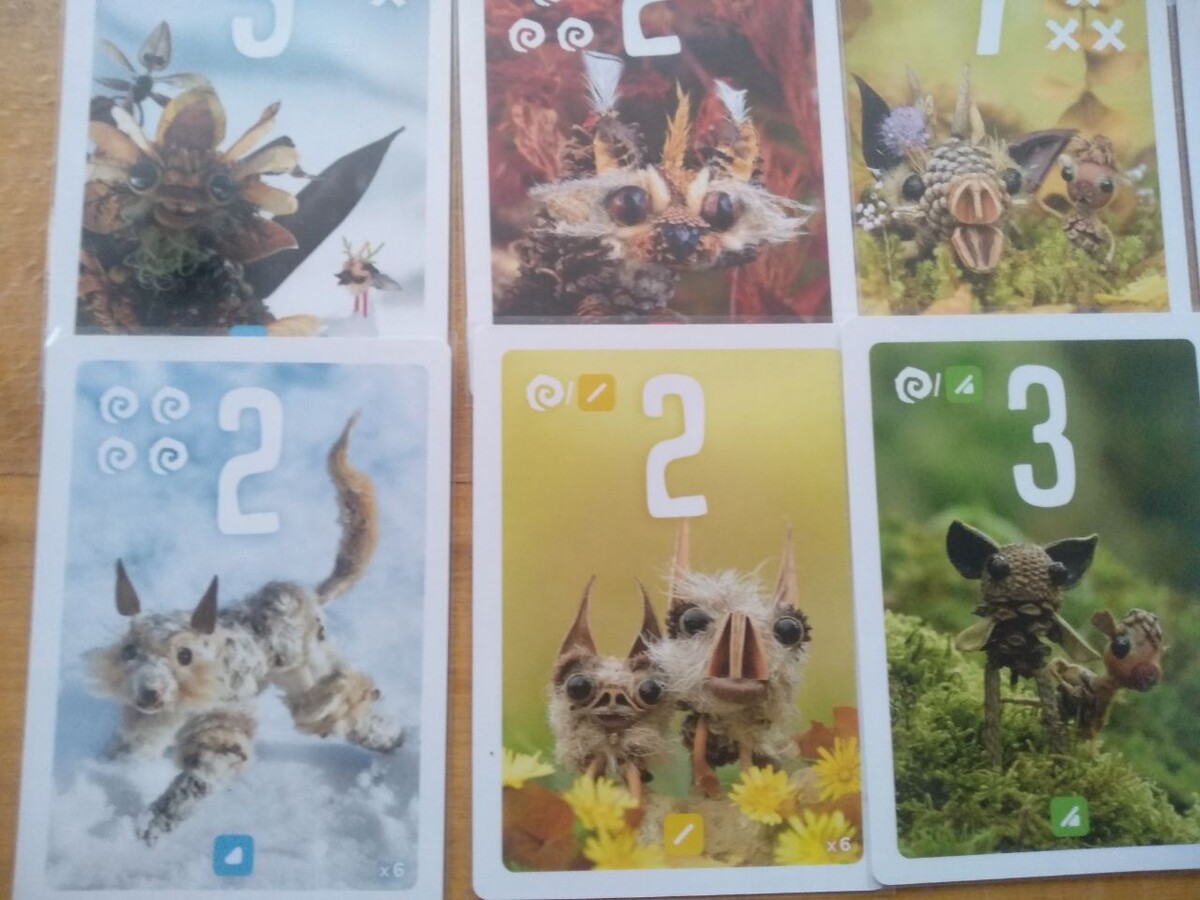 Некоторые из карточек. Они все такие милые. 