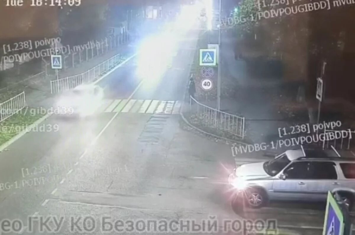    В Балтийске на пешеходном переходе машина сбила 13-летнюю девочку