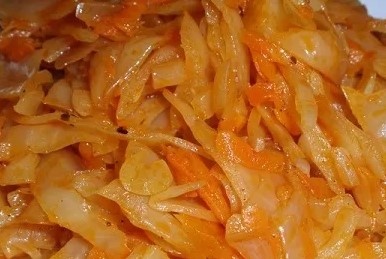 тушеная капуста как в детстве