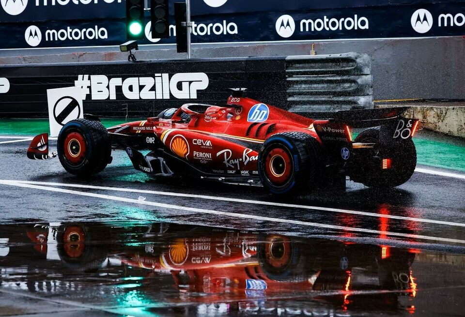    Шарль Леклер признал ошибку с пит-стопом на Гран При БразилииFerrari