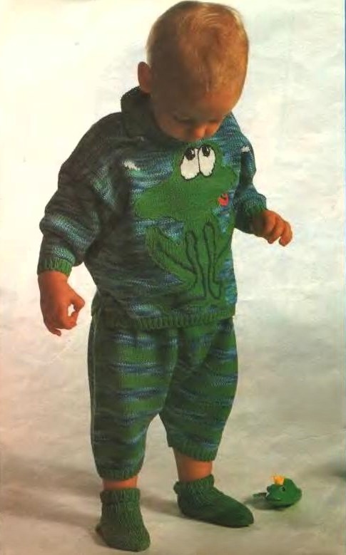 Костюм с лягушкой