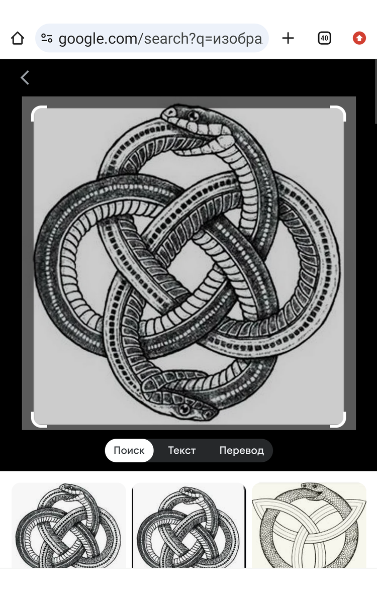 Знак Уробороса - змеи, пожирающей свой хвост издревле понимался как символ бесконечности 