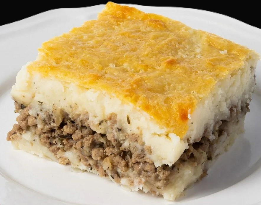 Картофельная запеканка с фаршем как в детском саду.