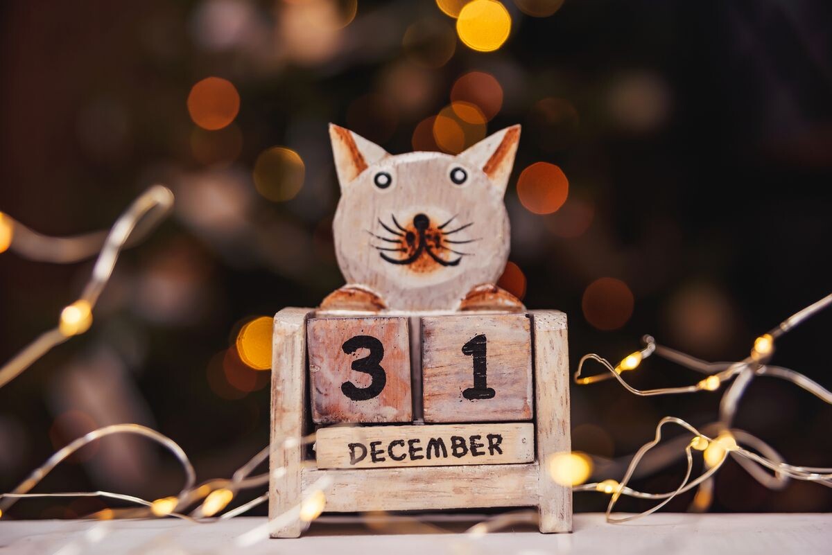 Вечный календарь с деревянными блоками. Источник: Shutterstock📷
