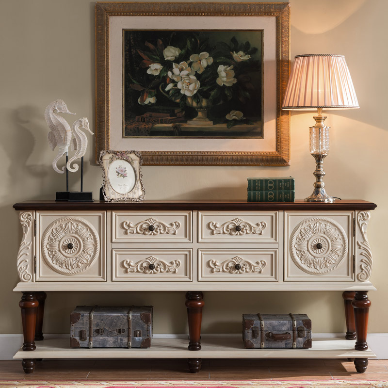 Консоль Cilan 180, бежевая 